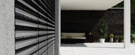 Schräg-Raffstoren für Dachwohnungen und Schrägfenster Jalousien für Außen, Außenjalousien